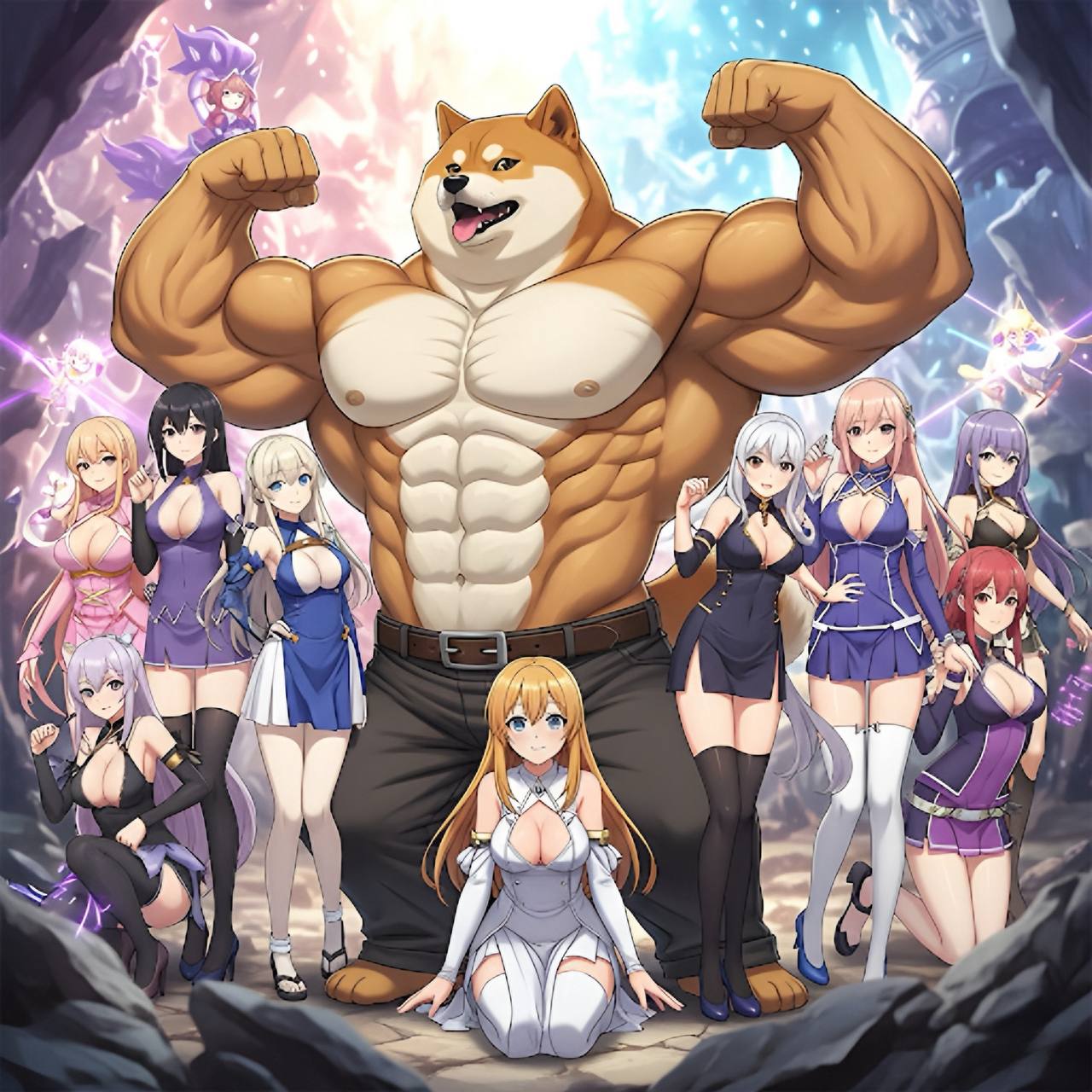 SwoleDoge Anime Flex
