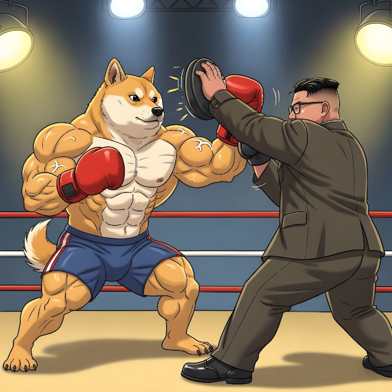 SwoleDoge Boxing Fight