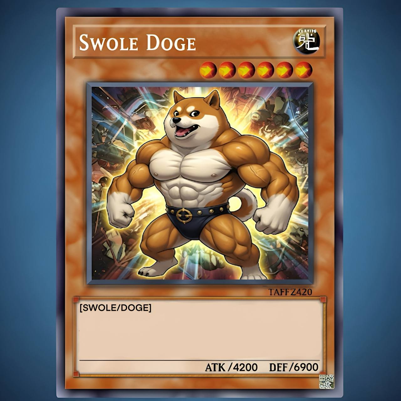 SwoleDoge Yu-Gi-Oh Card